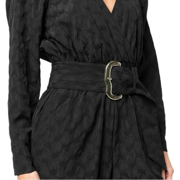 Tanya Taylor Black Talisia Jumpsuit size Small - Picture 2 of 16